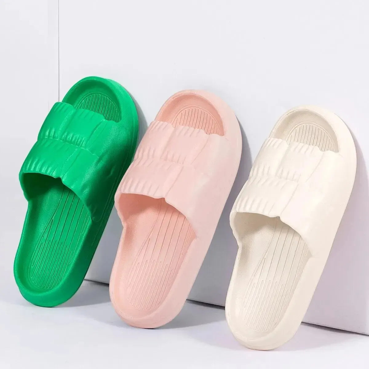 Dempende Badslippers voor Dames - Comfortabele Douche- en Huis Slippers