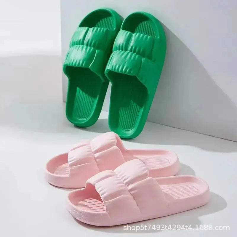 Dempende Badslippers voor Dames - Comfortabele Douche- en Huis Slippers