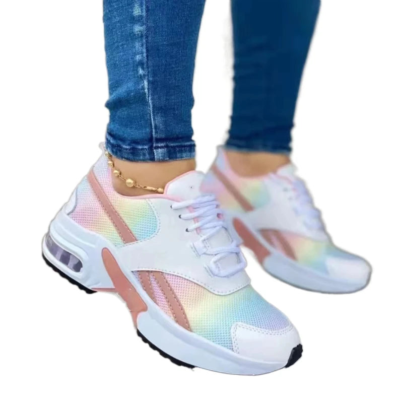 Dames Hardloopschoenen met Luchtkussen en Reflecterend Design