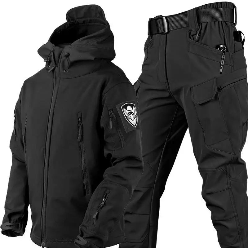 Tactical Outdoor Jas en Broek Set voor Heren - Waterdicht en Winddicht