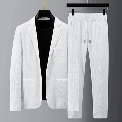 Mannen Tweedelig Formeel Blazer Set