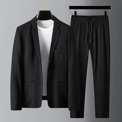 Mannen Tweedelig Formeel Blazer Set